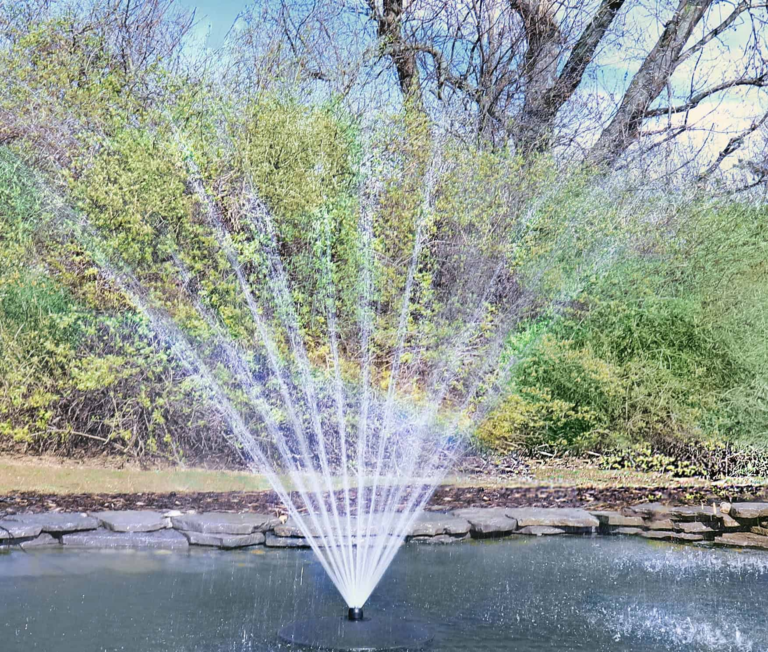 Matching Pond Fountains to a Pond That Changes the water Level